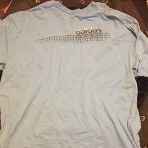 Adidas blue and black shirt!